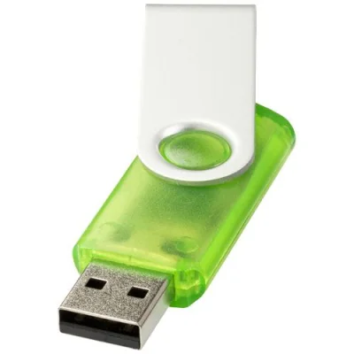 Clé USB rotative translucide