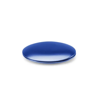 Kayla – Miroir rond double face en aluminium avec fermeture magnétique