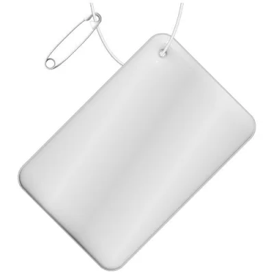 Attache réfléchissante rectangulaire en PVC H-10 RFX™, petit modèle