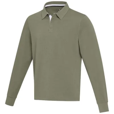 Sweatshirt de rugbyen coton organique Clyde unisexe