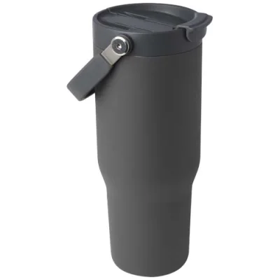 Gobelet avec isolation sous vide Bronx en cuivre et acier inoxydable recyclé certifié RCS Bronx de 900 ml avec couvercle à do