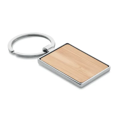 Bendigo – Porte-clés rectangle en bambou