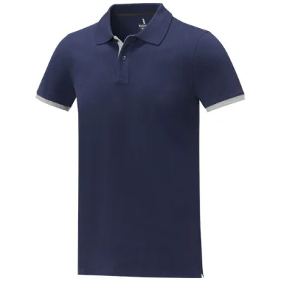 Polo de 200 g/m² Morgan manches courtes deux tons homme