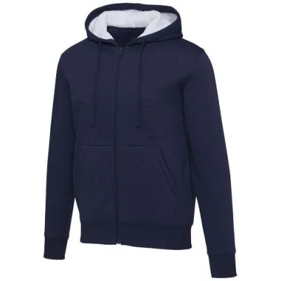 Sweat à capuche sherpa de 320 g/m² Natron intégralement zippé