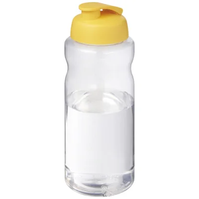 Bouteille de sport H2O Active® Base Pure de 1 L à couvercle rabattable