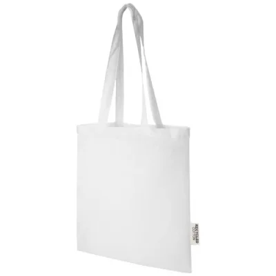 Sac shopping Madras en coton certifié GRS de 140 g/m2 de 7 L