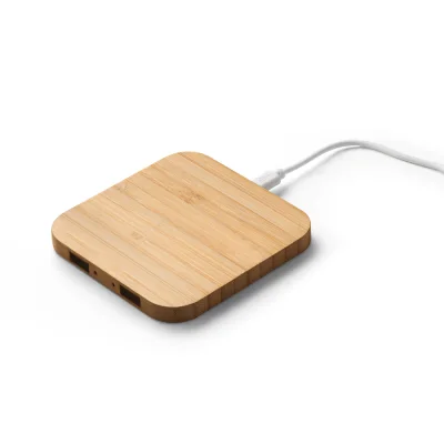 Dalton – Chargeur sans fil 15W superfast en bambou