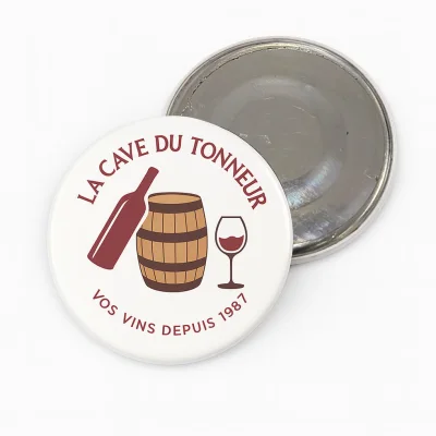 magnet badge rond ⌀ 3.2cm