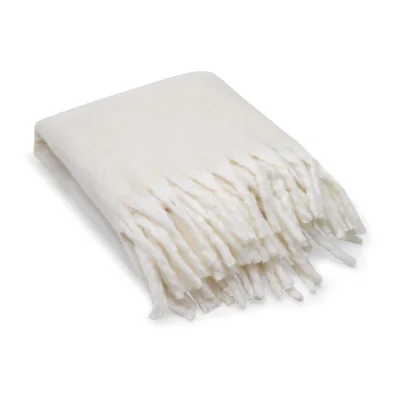 Comfy – Couverture en polyester recyclé (100% rPET) (300 g/m²), au toucher mohair
