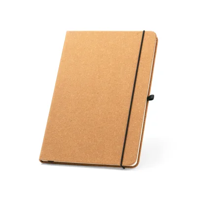 Matisse – Bloc-notes A5 avec couverture rigide en cuir (70% recyclé) avec pages lignées