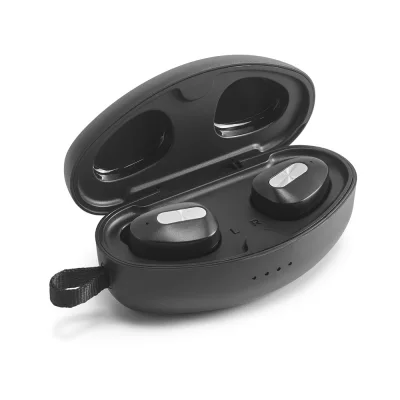 Descry – Chargeur sans fil en zinc et ecouteurs sans fil en métal et ABS