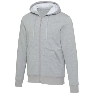 Sweat à capuche sherpa de 320 g/m² Natron intégralement zippé