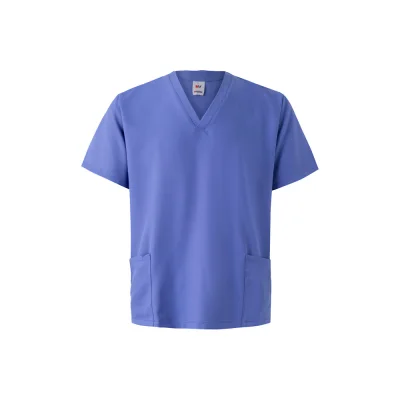 VL Flora – Tunique à manches courtes (140 g/m²) en microfibre 100 %