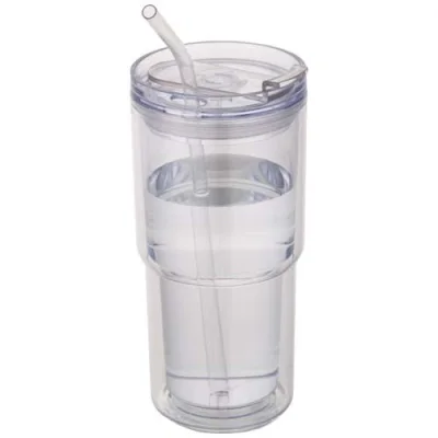Gobelet en plastique à double paroi Archer de 480 ml