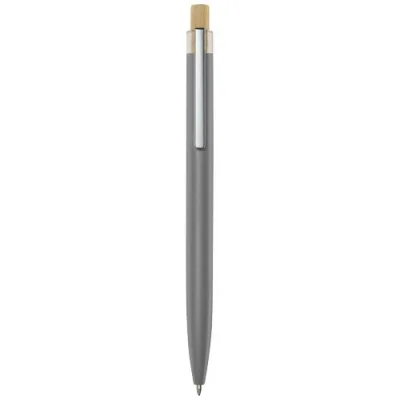 Stylo bille en aluminium recyclé Nooshin (encre bleue)
