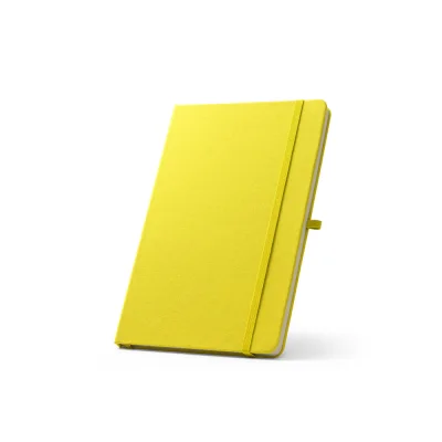 Anne – Cahier A5 en polyester recyclé (100% rPET) avec pages lignées