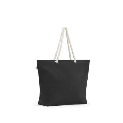 Athens – Sac de plage en coton recyclé (70 %) et polyester recyclé (30 %) (220 g/m²)