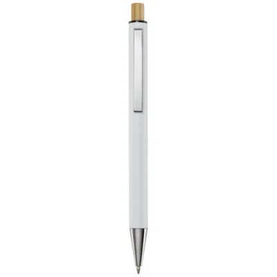Stylo bille en aluminium recyclé Cyrus (encre bleue)