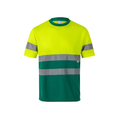 VL Brahma – T-shirt technique bicolore (140g/m²), en polyester (100%)