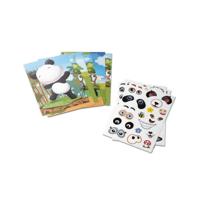Madagascar – Jeu d'autocollants avec six feuilles