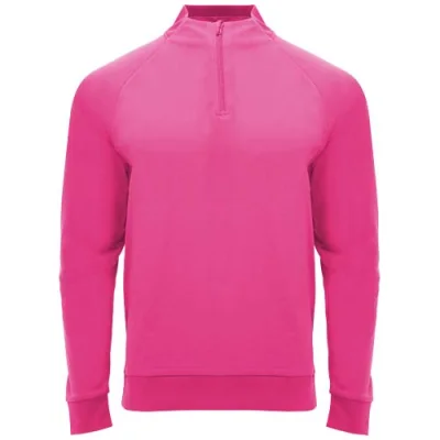 Sweatshirt de 200 g/m² Epiro à manches longues avec fermeture demi- zip pour enfant