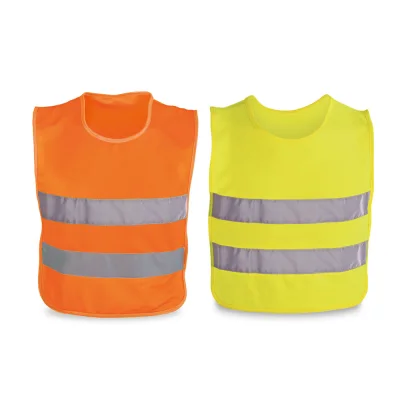 Mike – Gilet réfléchissant pour enfant, 100 % polyester