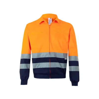 VL Neptune Large – Veste en sergé bicolore (210g/m²) en polyester (80%) et coton (20%)