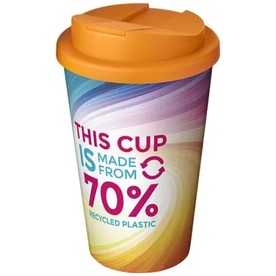Gobelet avec isolation Brite-Americano® Eco de 350 ml et anti-déversement