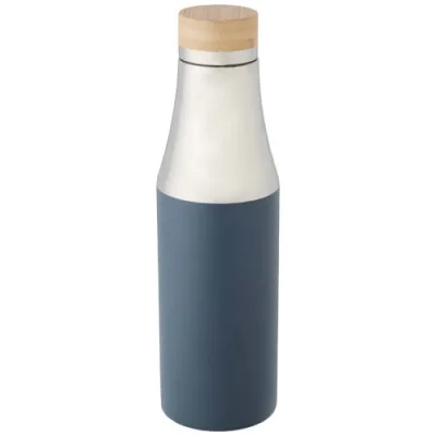 Bouteille Hulan de 540 ml en acier inoxydable avec cuivre et isolation par le vide avec couvercle en bambou