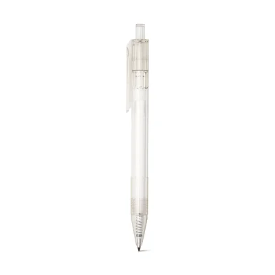 Harlan – Stylo en rPET avec bouton coloré