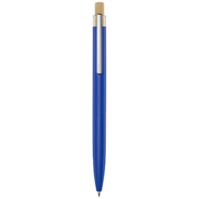 Stylo bille en aluminium recyclé Nooshin (encre bleue)