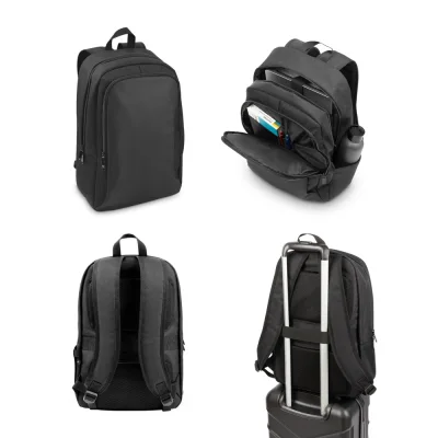 Drammen – Sac à dos pour ordinateur portable en polyester recyclé haute densité 600D