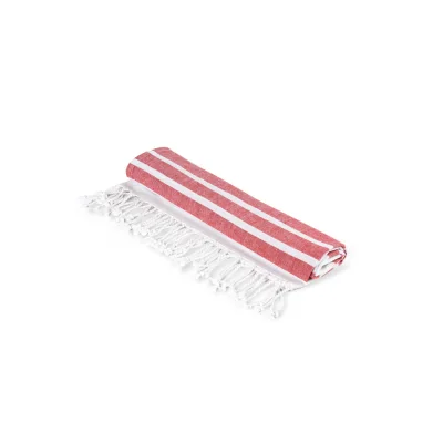 Sardenha – Serviette de plage en coton (70% recyclé) et polyester (30% recyclé) (180 g/m²)