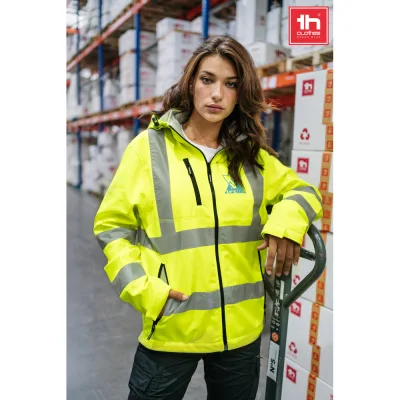 THC Zagreb Work – Veste softshell haute visibilité (unisexe)