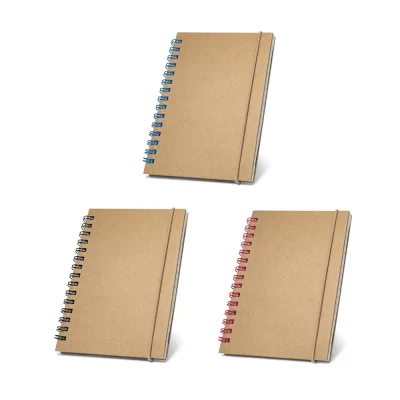 Marlowe – Bloc-notes de poche à spirale avec pages lignées