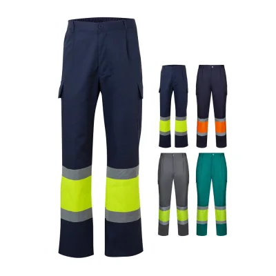 VL Artemis – Pantalon bicolore en sergé (190g/m²), en coton (20%) et polyester (80%)
