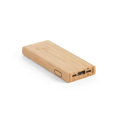 Kohn – Power bank 5 000 mAh en bambou