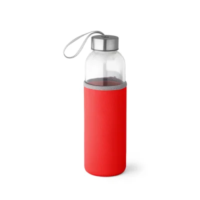 Raise – Bouteille de sport en verre et acier inoxydable 520 mL