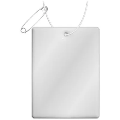 Attache réfléchissante rectangulaire en TPU H-12 RFX™, grand modèle