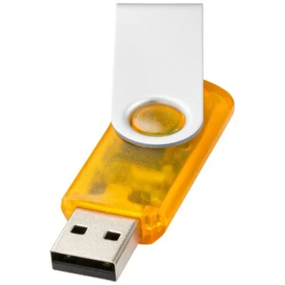 Clé USB rotative translucide