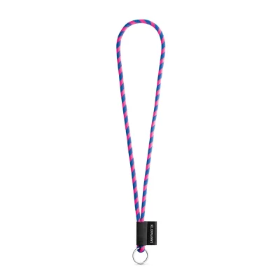 SET Lanyard TUBE Long (Ø 7 mm) avec anneau Ø 32 mm