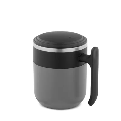 Maldini – Mug de voyage avec paroi intérieure en acier inoxydable et finition mate, 400 mL
