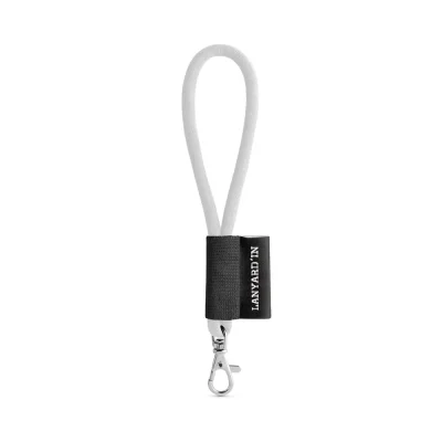 SET Lanyard TUBE Short (Ø 7 mm) avec mousqueton à doigt de 9 mm