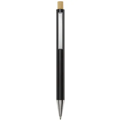 Stylo bille en aluminium recyclé Cyrus (encre bleue)