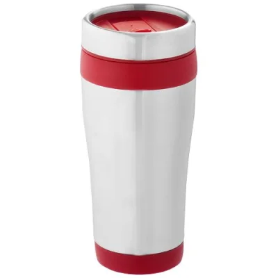 Gobelet avec isolation Elwood de 410 ml en acier inoxydable recyclé certifié RCS