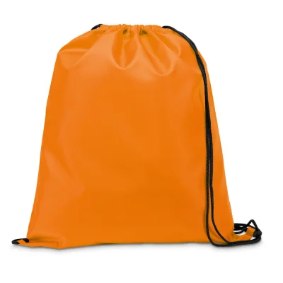 Carnaby – Sac à dos 210D avec cordons de serrage noirs