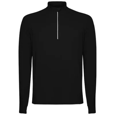 Sweatshirt de 200 g/m² Estambul à manches longues et col demi-zip pour homme
