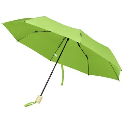 Parapluie 21" pliable windproof en PET recyclé Birgit