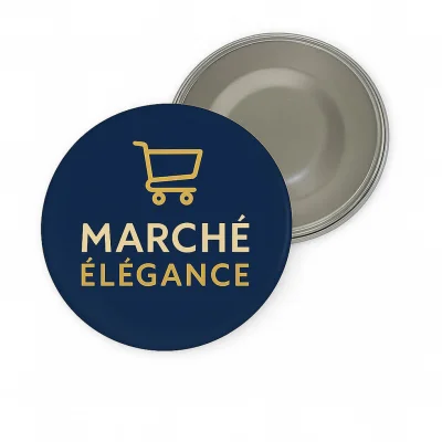 magnet badge rond ⌀ 6,5cm