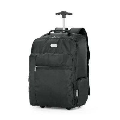 Avenir – Sac à dos trolley pour ordinateur portable 17'' en polyester 1680D et 300D